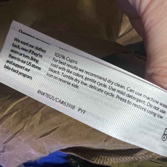 Eileen Fisher Sandwashed Shaped Dress - Picture 9 of 10